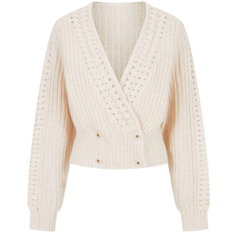 Ladies classical mohair cardigan