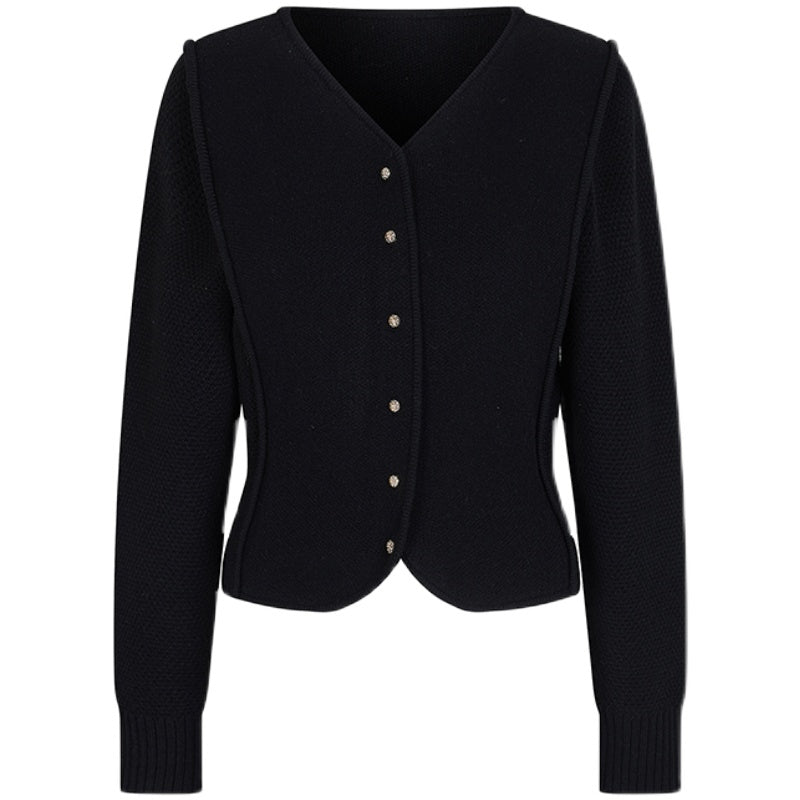 Western-style lady's cardigan jacket