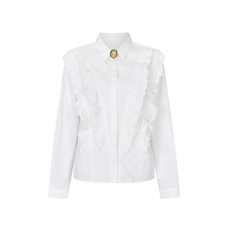 Embroidered vintage blouse