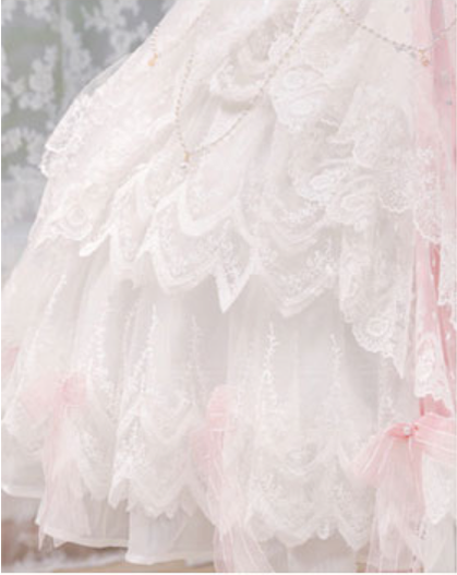 Cat Fairy - Glaze Illusion - Magnificent Wedding  Lolita Tea Party Dress
