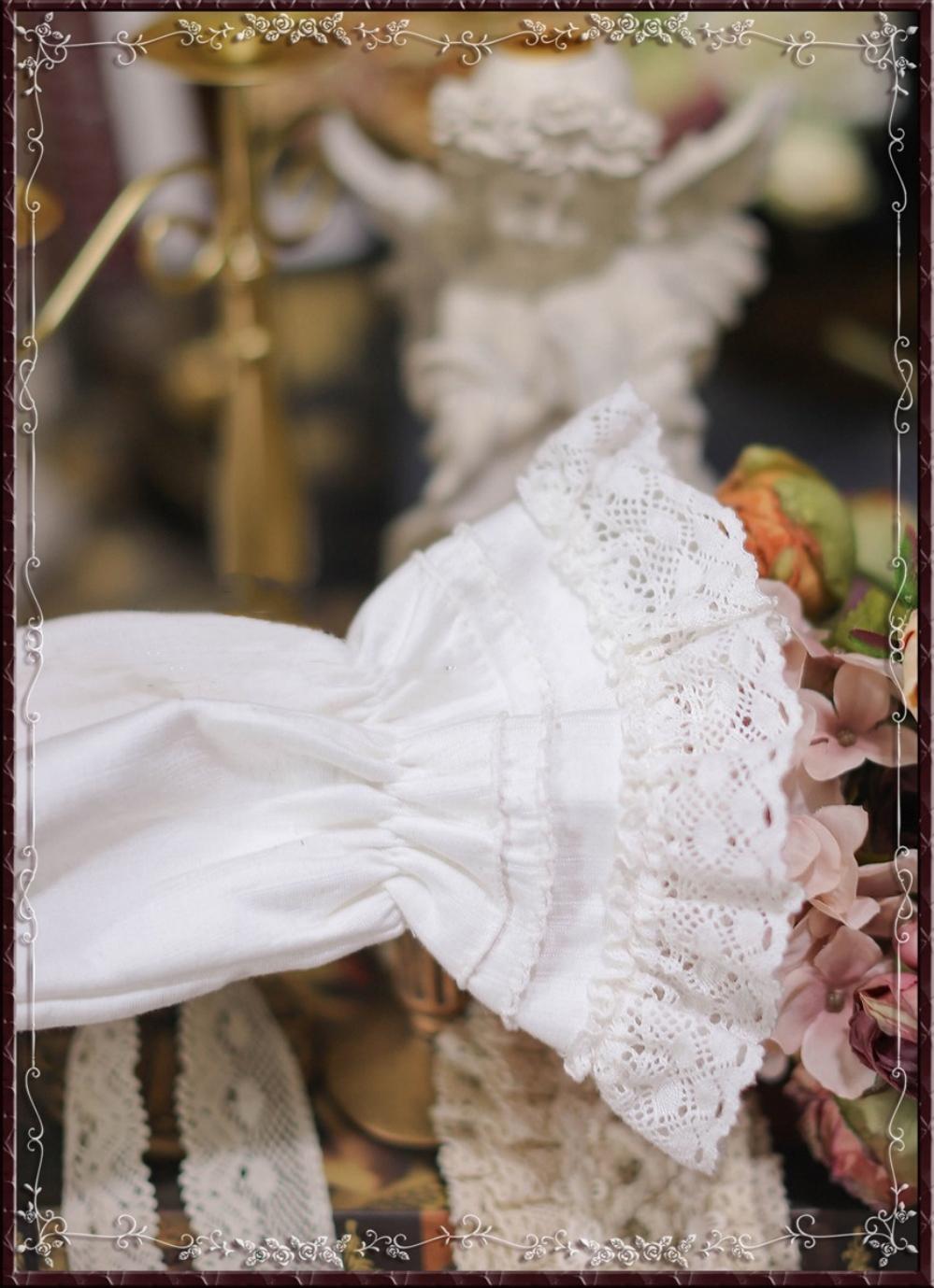 Tiny Garden - Cotton Retro Lace Lolita Blouse