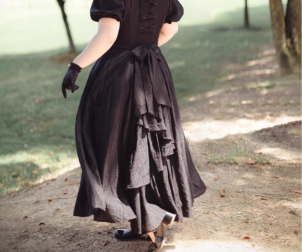 Forest Wardrobe - Forest Gallery - Classic Lolita OP Dress Vintage Cake Tail Dress