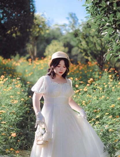 Forest Wardrobe - Forest Gallery - Classic Lolita OP Dress Vintage Cake Tail Dress