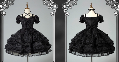 Puppets and Doll - Sweet Lolita OP Dress Multicolor