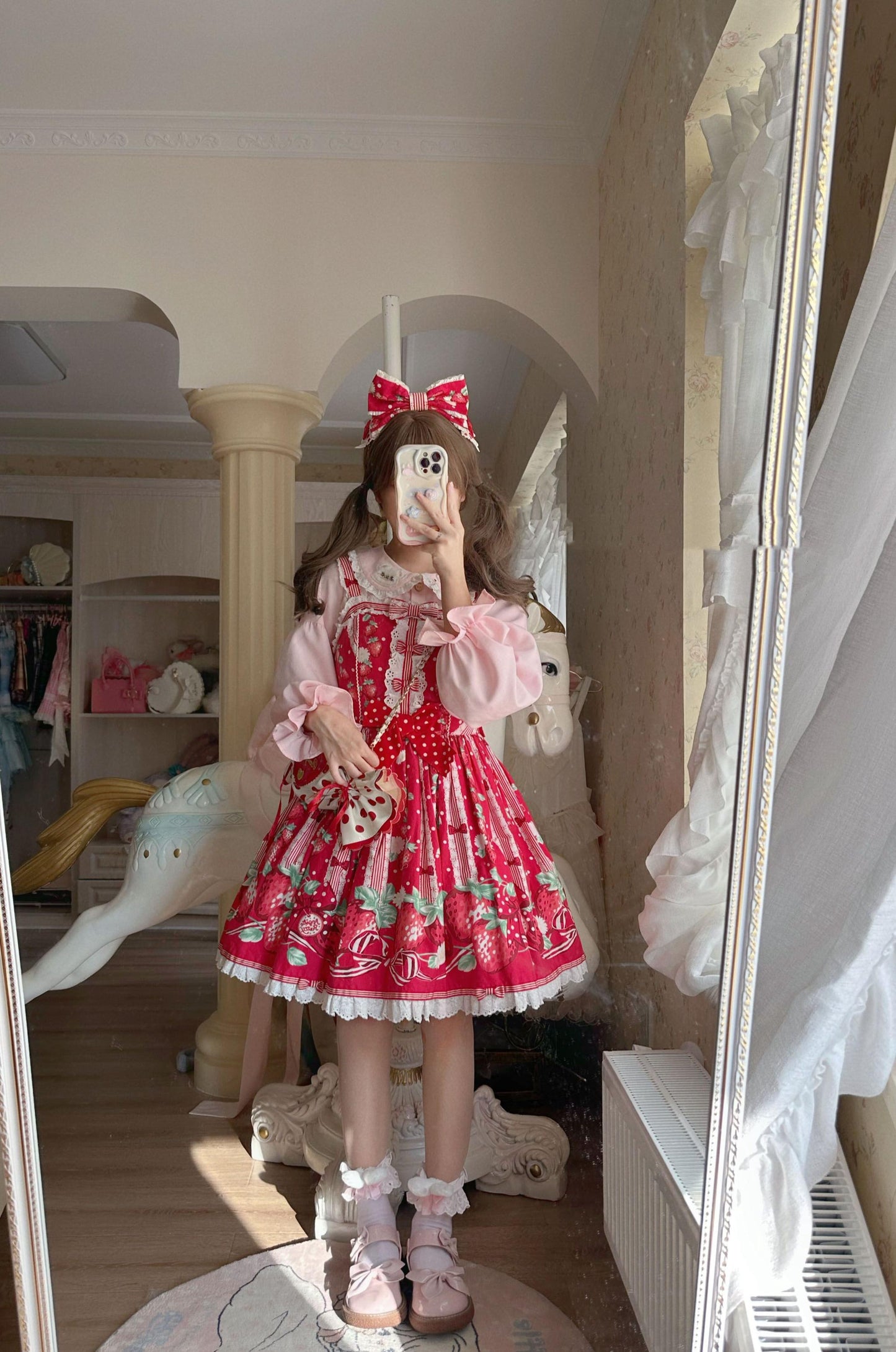 Sissy the shepherd - Sweet Lolita Blouse Sweet Lolita Shirt Long Sleeve