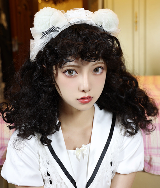 Pippi Palace - Little Princess - Sweet Lolita Curly Wig Multicolors