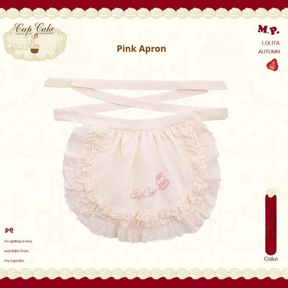 Mademoiselle Pearl - Cup Cake - Sweet Lolita OP Dress Kawaii Lolita JSK SK