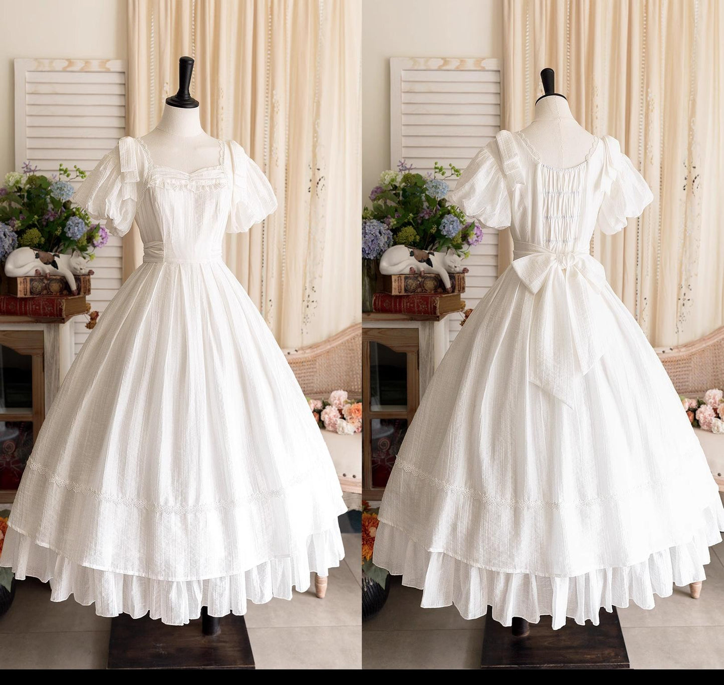 Forest Wardrobe - Forest Gallery - Country Lolita OP Dress Elegant Tencel Dress