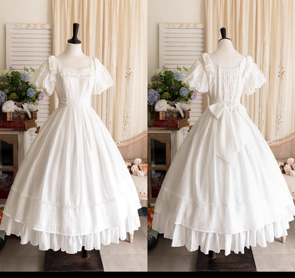 Forest Wardrobe - Forest Gallery - Country Lolita OP Dress Elegant Tencel Dress