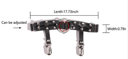 Day Dream - Punk Lolita Garters Stocking Clips Multicolors