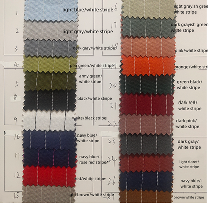 La Pomme - Linen Story - Playful Stripes Customized Shorts/Long Pants