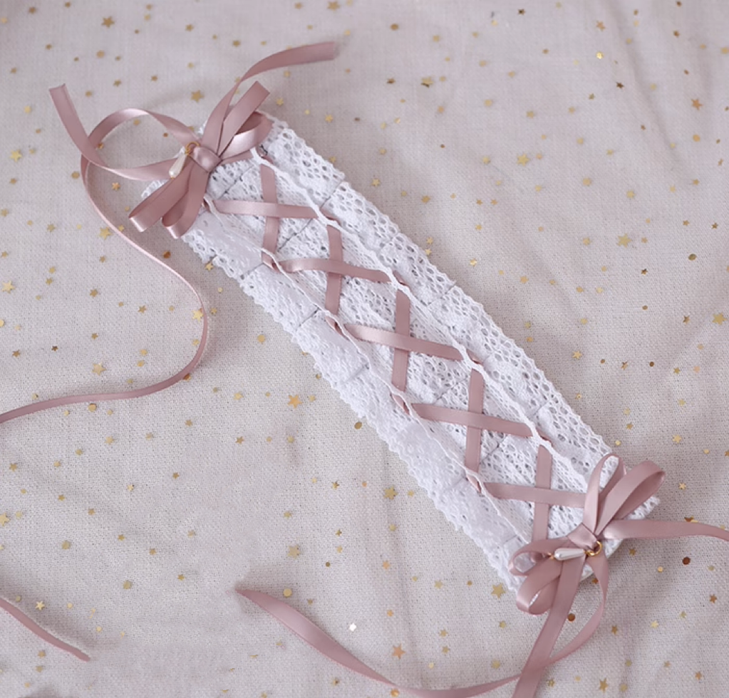 Xiaogui - Japanese Style Sweet Lolita Lace Headband Multicolors