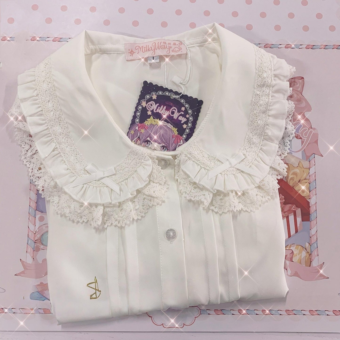 Milky Way - Peter Pan Collar Kawaii Lolita Blouse