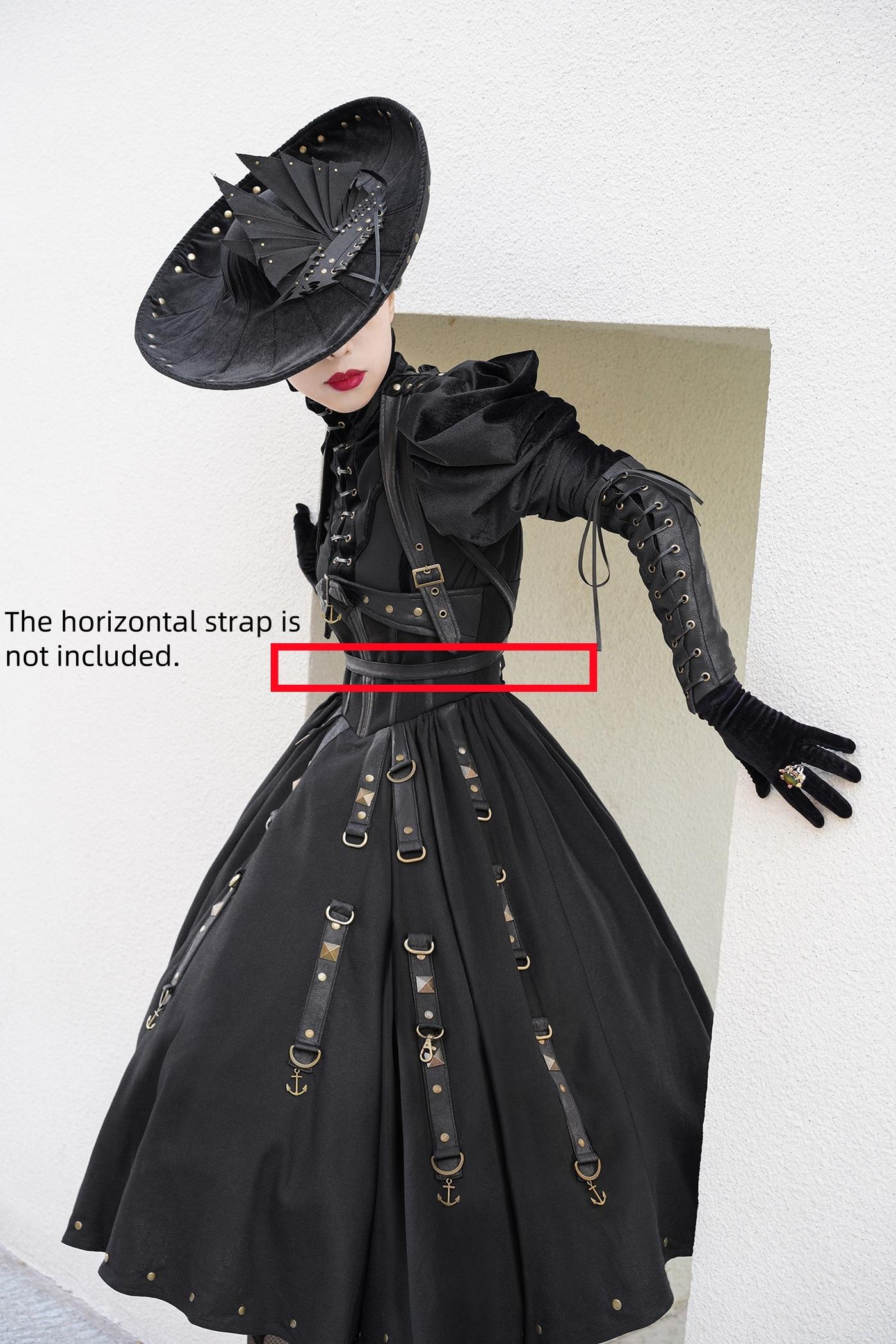 FOXTROT - Ghost Ship - Gothic Lolita Pirate JSK & Mutton Sleeves Blouse