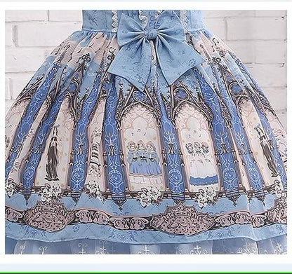 Manyiluo - Elegant Lolita A-type Carmen Adjustable Hoop Petticoat