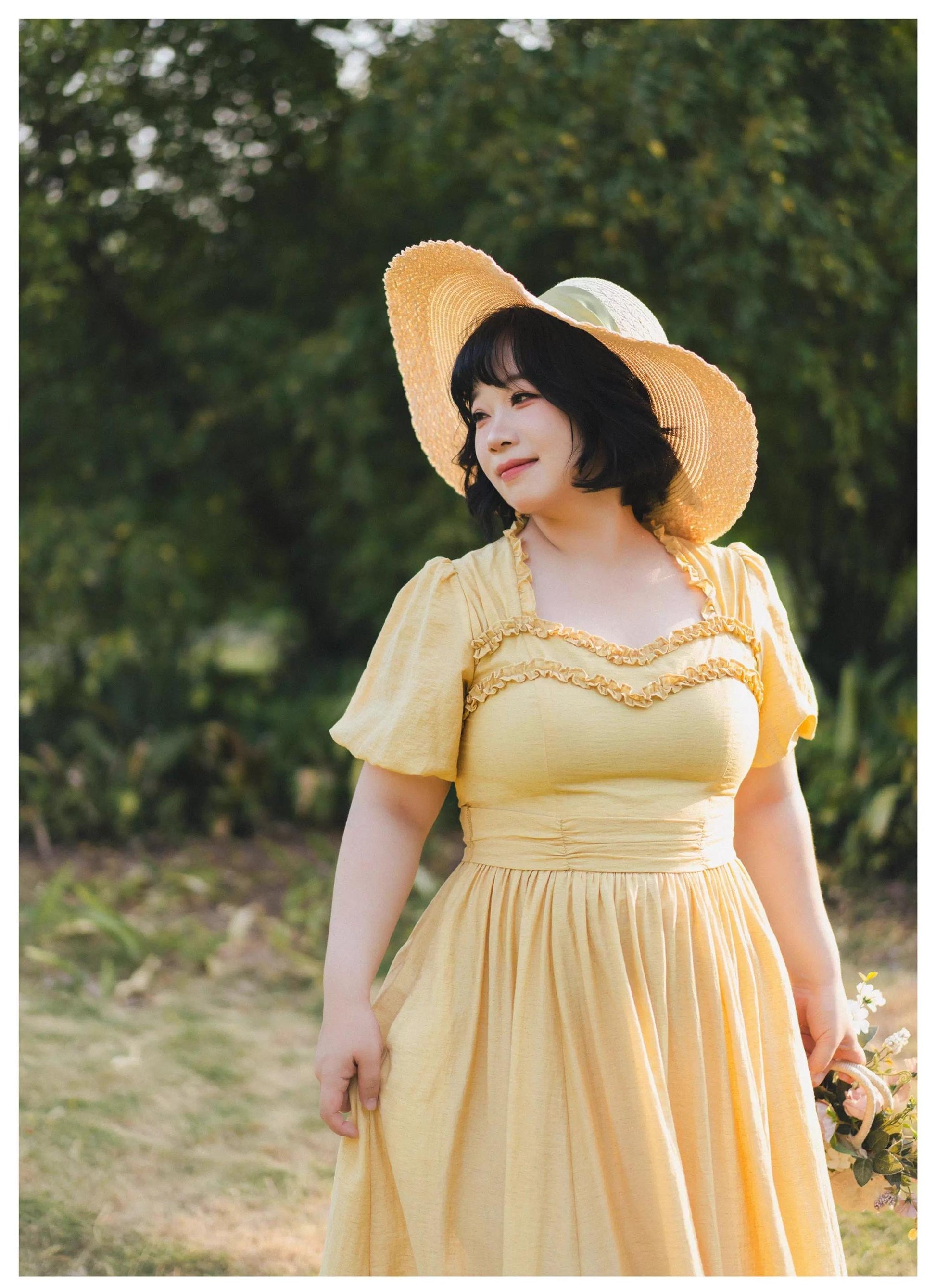 Forest Wardrobe - Forest Pastoral - Elegant Lolita Square Neck Long OP