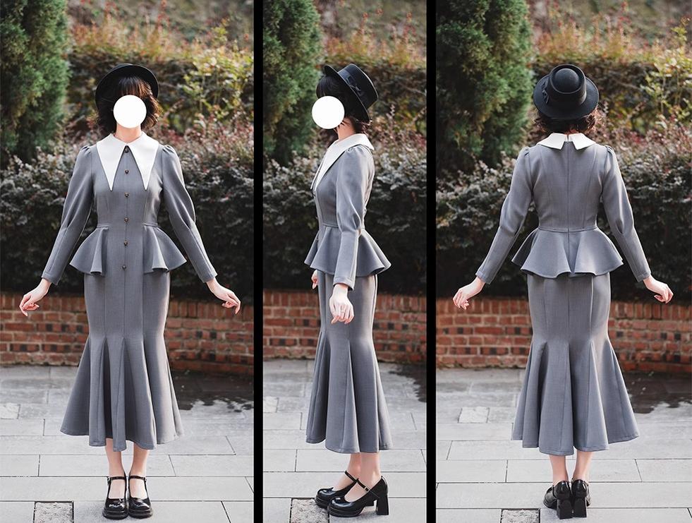 Forest Wardrobe - Breezy Forest - Classic Lolita Mermaid Dress Elegant Retro Dress