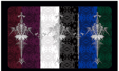 DuskProphecy - Coccyx - Elegant Lolita Hair Accessories Set Multicolors