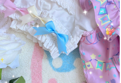 Bear Doll - Kawaii Lolita Bow Brooch and Hair Clip