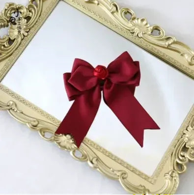 Xiaogui - Elegant Lolita Hairband Dark Red Headwear