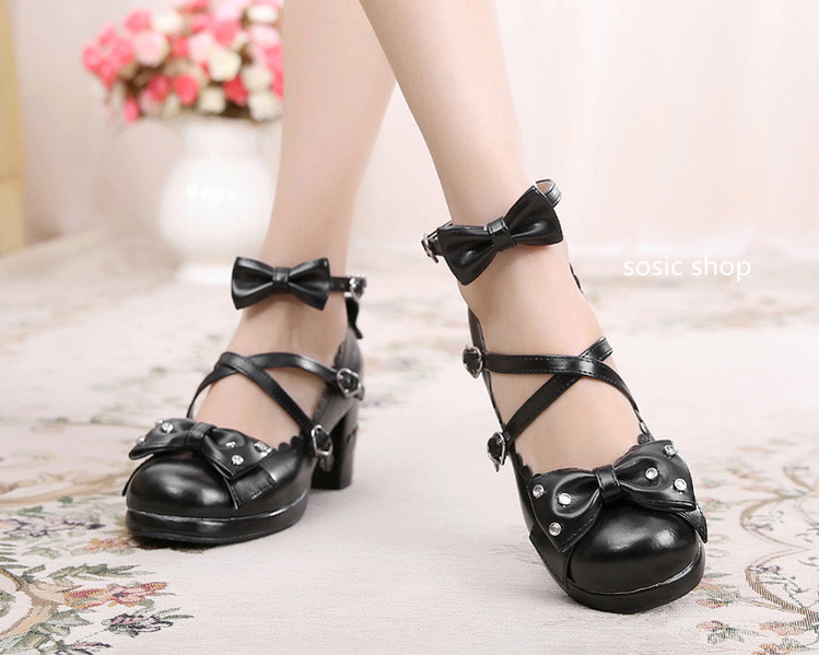 Sosic - Sweet Lolita High Heel Handmade Shoes