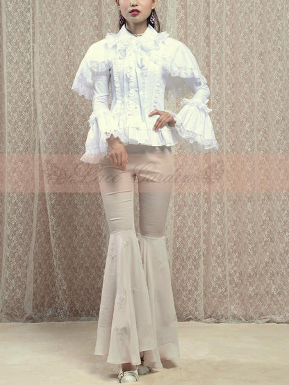 Lace Garden - Retro Lolita Princess Winter Shirt