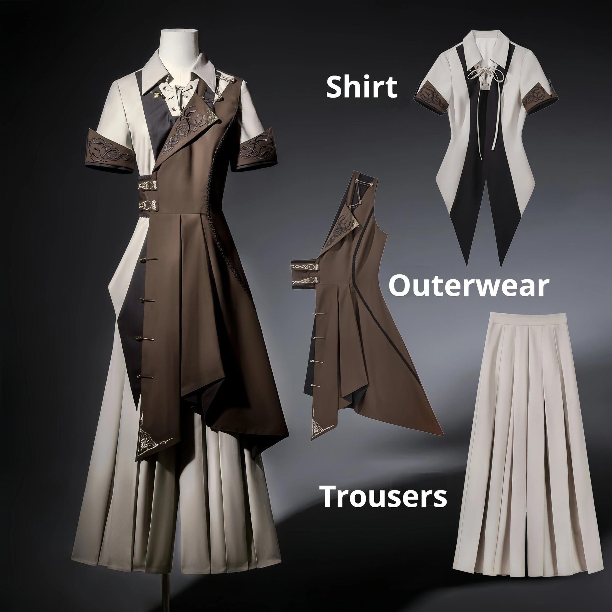 Your Princess - Voyage Guide - Vintage Ouji Lolita Suit Nautical Style Outfit