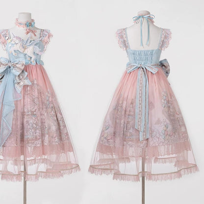 Designer Gift - CloudPlay - Sweet Lolita JSK Dress, Carousel Print