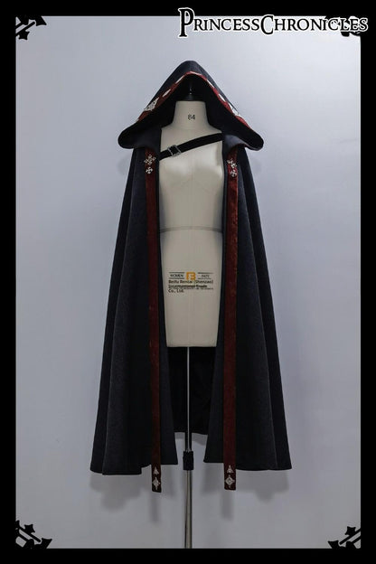 Princess Chronicles - Divine Covenant - Retro Ouji Lolita Pants Suit Male Lolita Long Cape