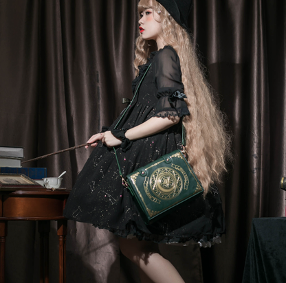 Morning Glory - The Star-Moon Grimoire - Sweet Lolita Crossbody Clamshell bag