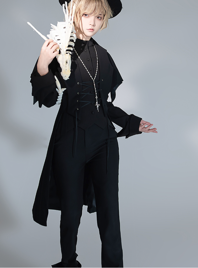 Princess Chronicles - Yan Ye - Swallowtail Ouji Lolita Long Vest