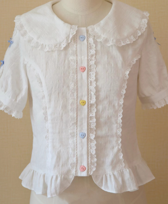 MIST - Kawaii Lolita Lace Shirt