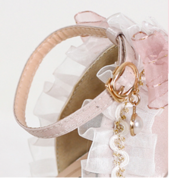 Xiaogui - Wedding Lolita Pointed Toe High Heels Shoes