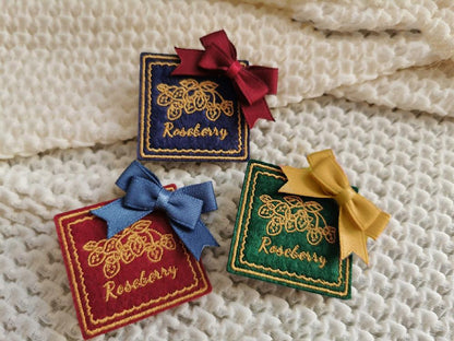 Miss Point - Berry Rose Lolita Accessories Collection KC Beret Necklace