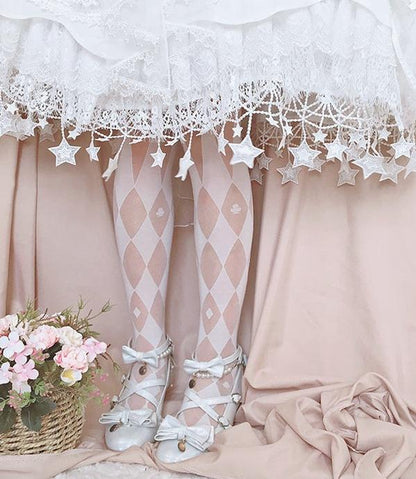 Roji roji - diamond Argyle Lolita Tights