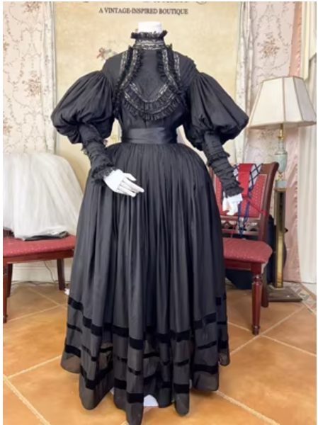 Lace Garden - Cool Summer - Vintage Lolita Victorian Shirt