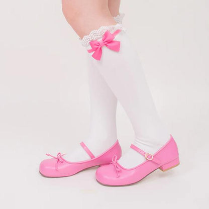 Roji roji - Spring Bow Lace Sweet Cotton Socks