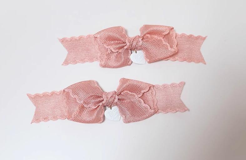 The Accessories' Story - Satin Ballet - Sweet Lolita Headdress Feather Bow