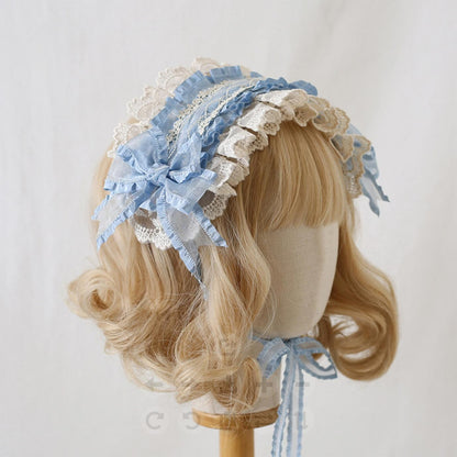Xiaogui - Mood Limited - Elegant Lolita Headdress Bow Lace KC