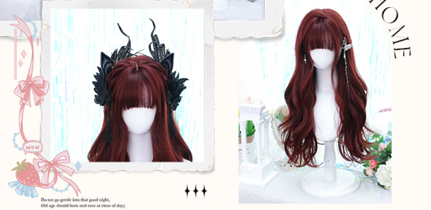 Dalao Home - Growth - Gothic Lolita Long and Curly Wig