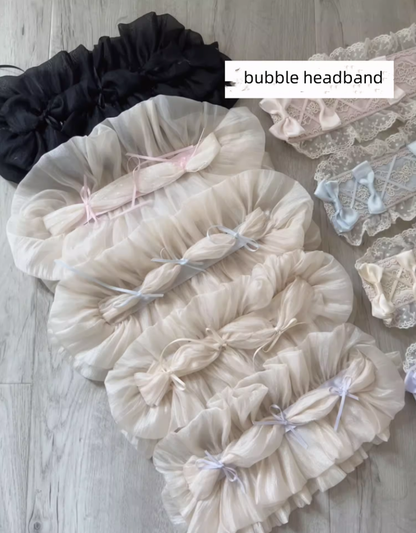 Original Design - Heart Flutter Love - Sweet Lolita Accessoriy Set and Inner Wear Multicolors