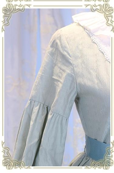 Chess Story - Vintage Lolita Long Sleeve OP Dress