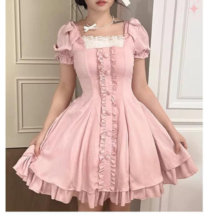 Sweet Wood - Plus Size Lolita OP Dress Summer Dress
