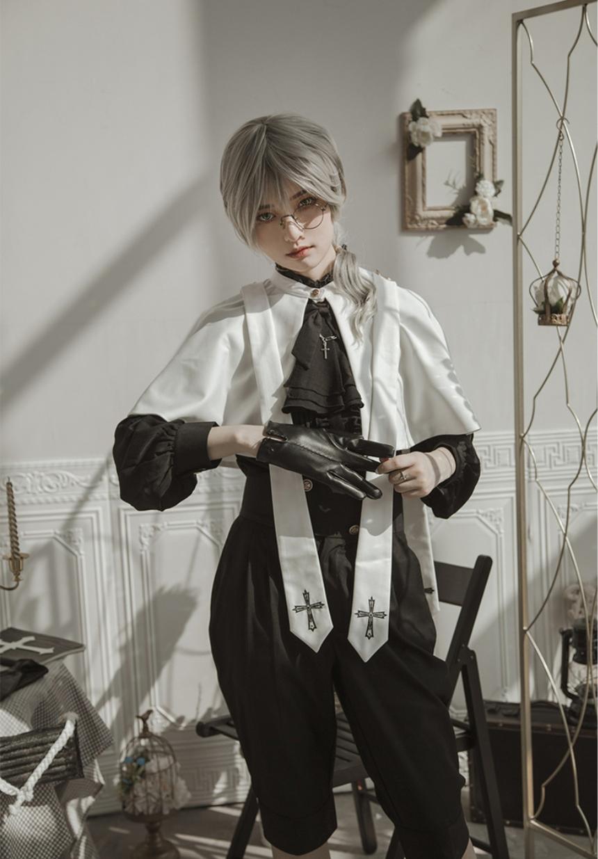 CastleToo - Holy Academy - Gothic Lolita Prince Skirt Set