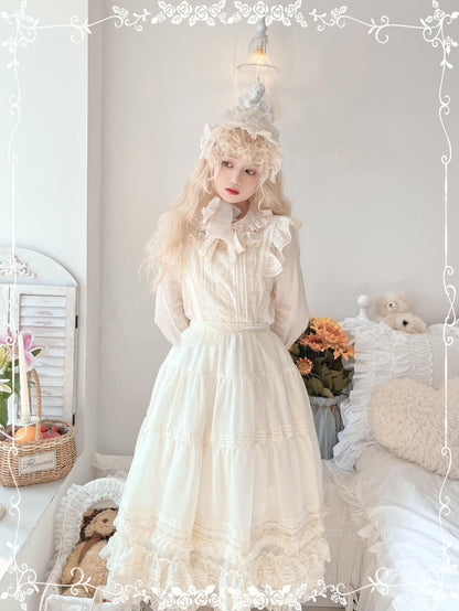 Tiny Garden - Swallowtail Butterfly - Elegant Lolita Salopette Multicolors