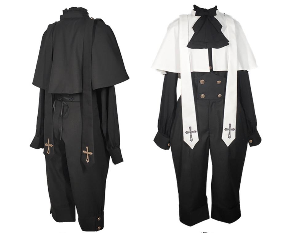 CastleToo - Holy Academy - Gothic Lolita Prince Skirt Set