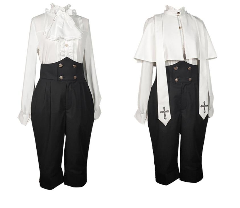 CastleToo - Holy Academy - Gothic Lolita Prince Skirt Set