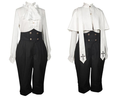 CastleToo - Holy Academy - Gothic Lolita Prince Skirt Set
