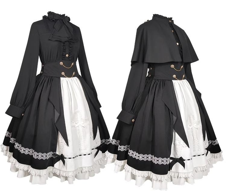 CastleToo - Holy Academy - Gothic Lolita Prince Skirt Set