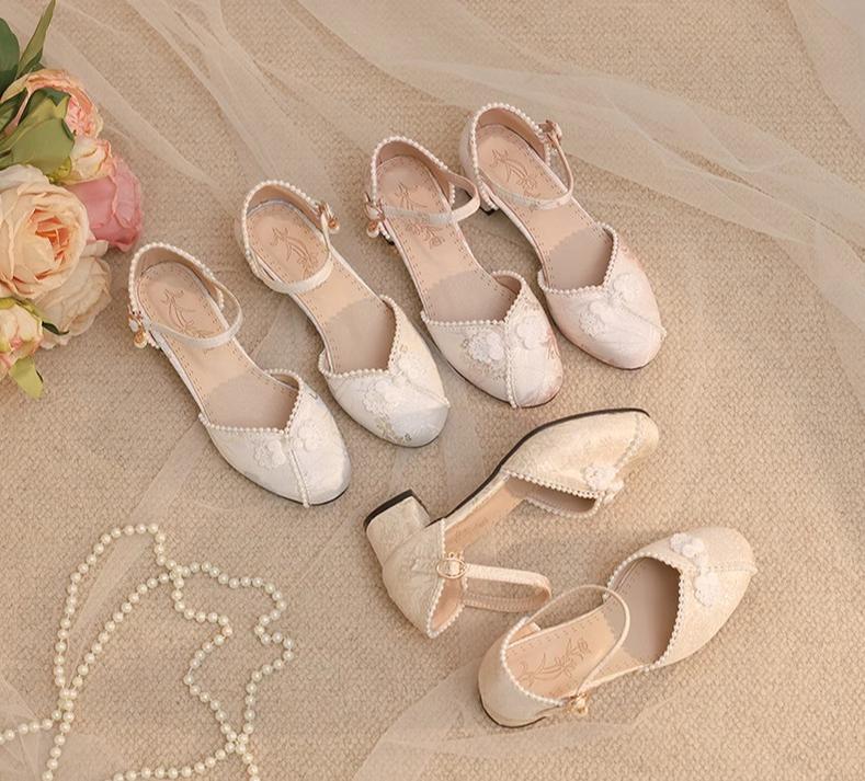 Yana - Heart Jade Yana - Qi Lolita Shoes Chunky Heels